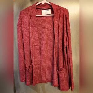 Girls open front cardigan sweater